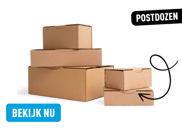 Zakelijk pakketten versturen met profipack postdozen