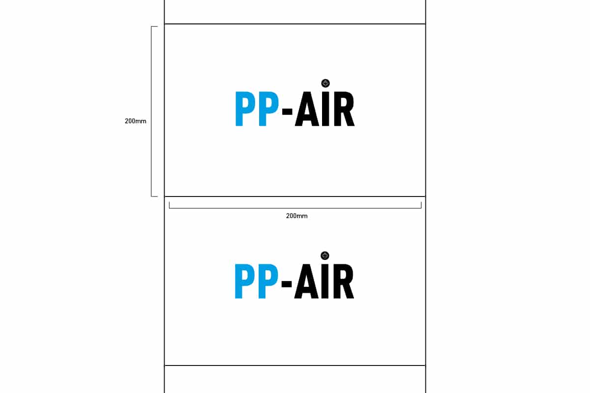 PP-air luchtzakjes folie 4.2 - 200 x 200mm x 280m