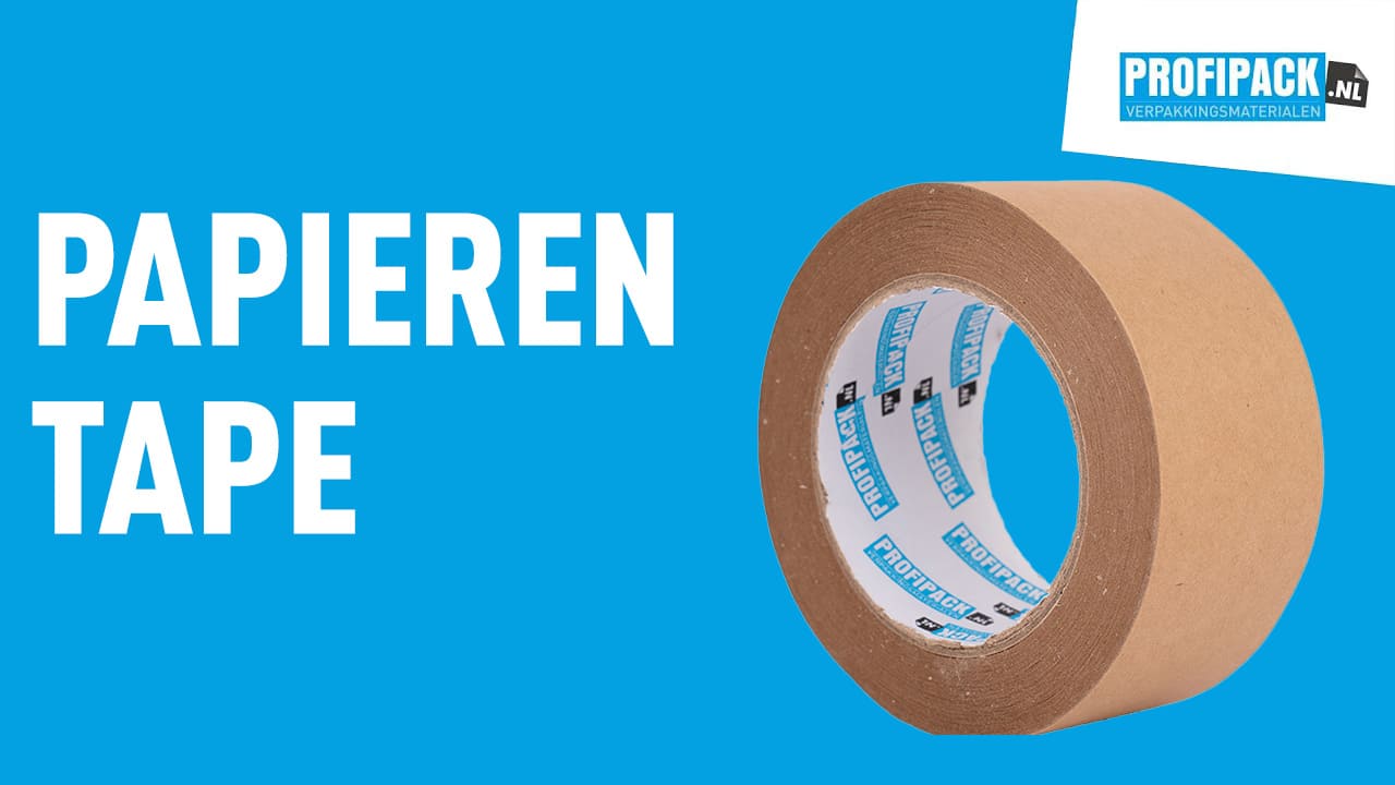 Papieren tape - 75mm x 50m