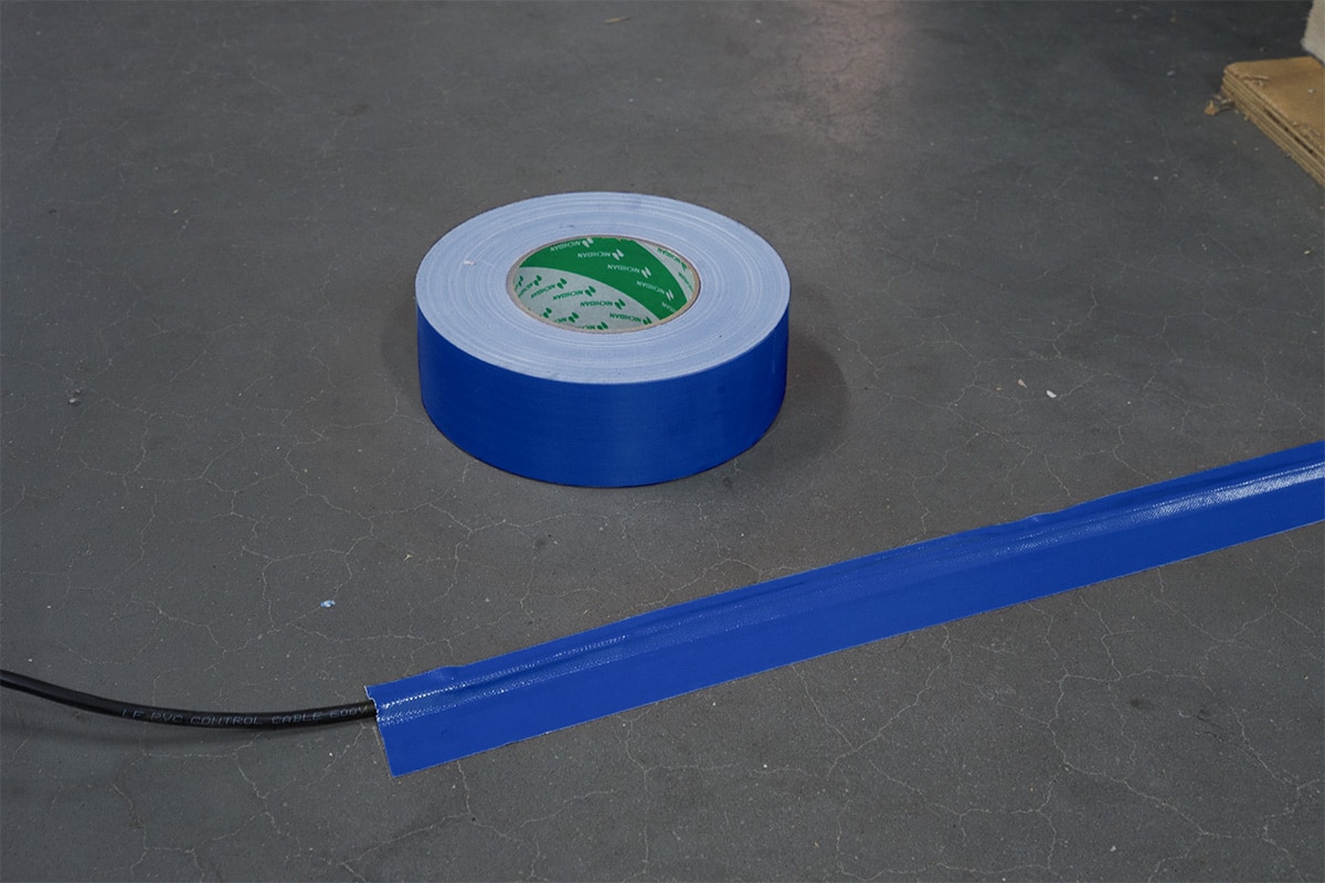 Nichiban® 1200 gaffa tape donkerblauw - 50mm x 50m