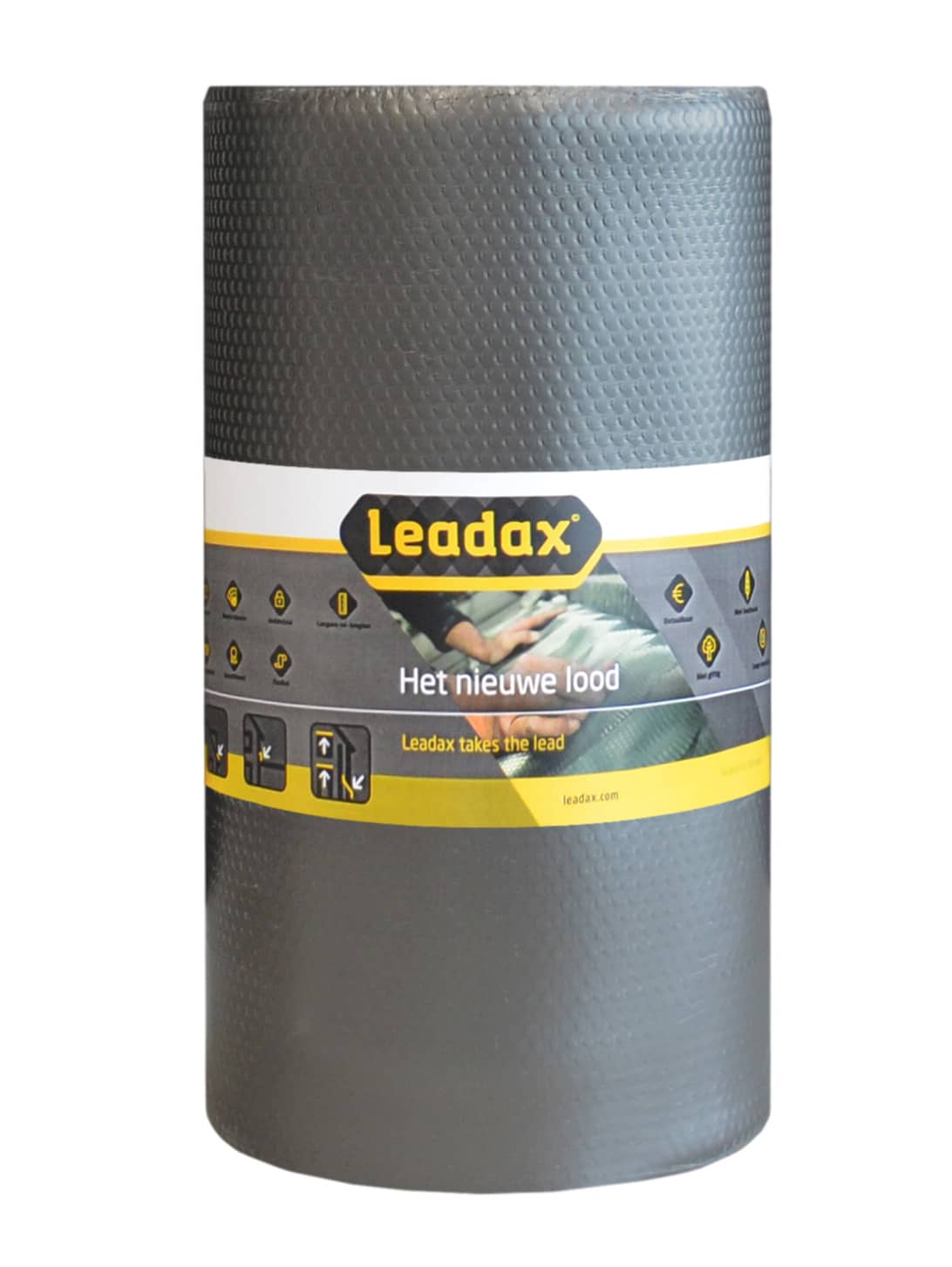 Leadax loodvervanger grijs - 250mm (1,5m²)