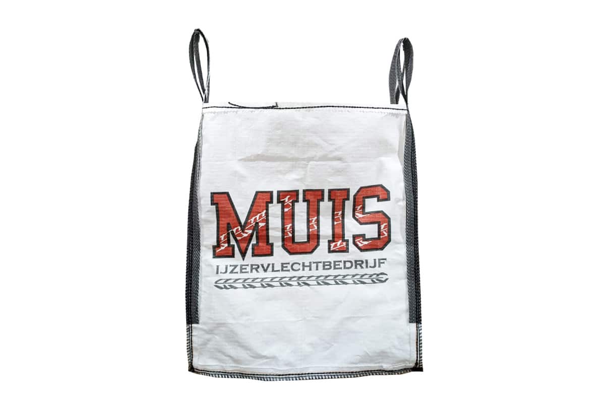 Bedrukte big bag met logo - 65 x 65 x 65 cm (500 kg)