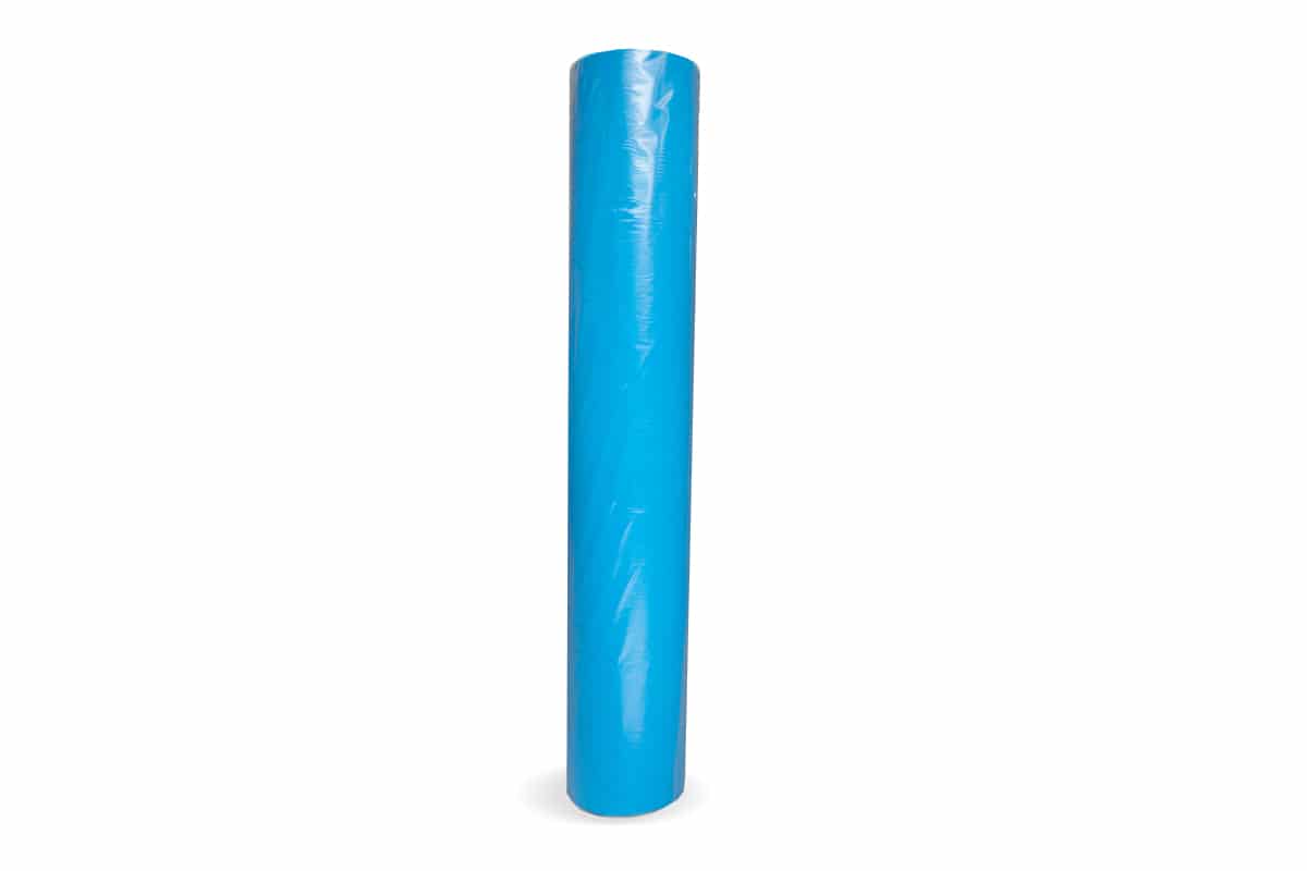 Plastic vellen blauw - 1200 x 1000mm x 50my (500st)