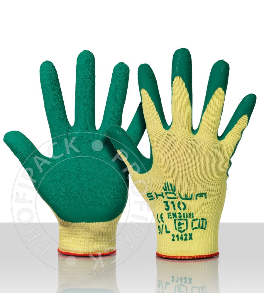 Showa 310 handschoenen groen - maat 10/XL