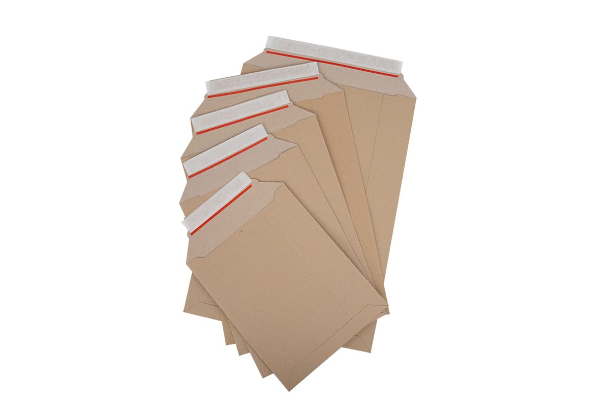 Massief kartonnen enveloppen bruin B4 - 280 x 400 x 0-30mm (100st) B: 250mm x L: 353mm x H: 0-30mm