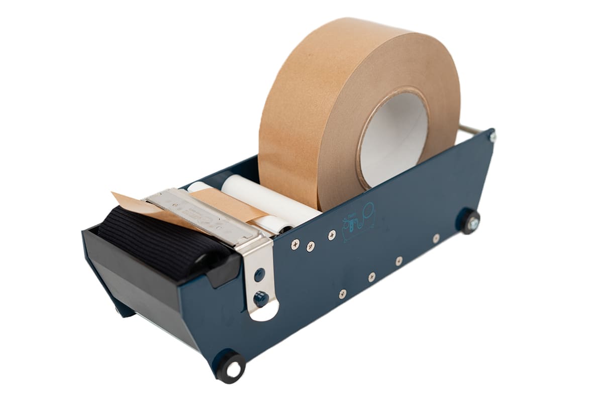 Papieren tape gegomd - 70mm x 150m - 70g/m2