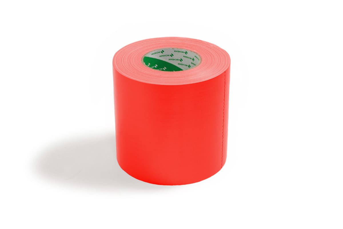 Nichiban® 1200 gaffa tape rood - 100mm x 50m