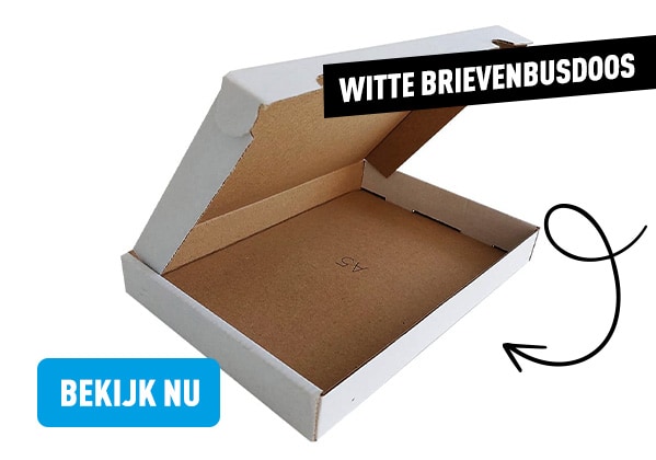 Witte brievenbusdozen kopen bij Profipack