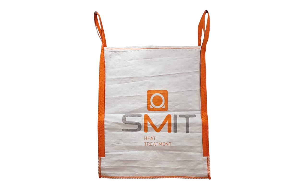 Bedrukte big bag met logo - 65 x 65 x 65 cm (500 kg)