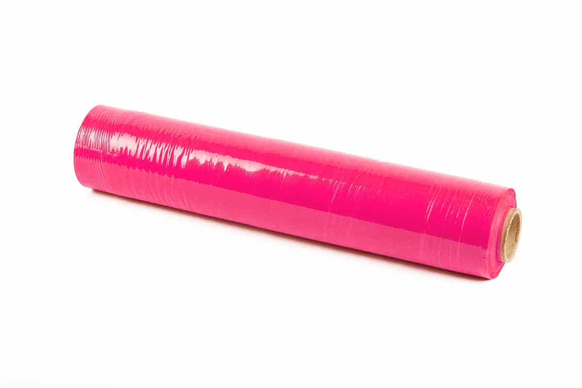 Handwikkelfolie roze - 50cm x 300m x 20my