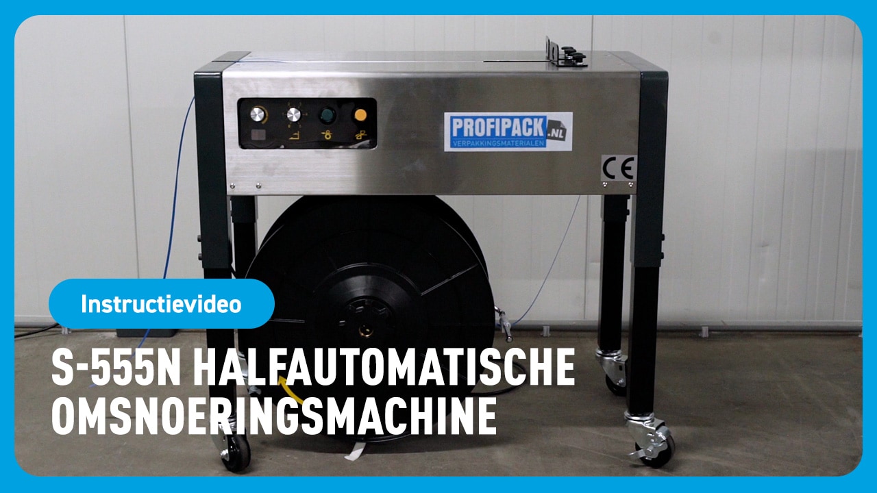 S-555N halfautomatische omsnoeringsmachine