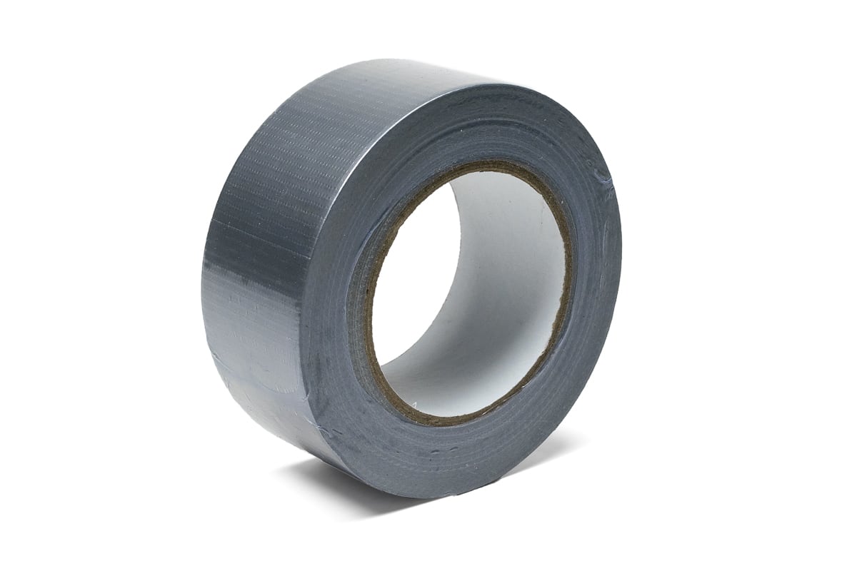 Duct tape zwart - 50mm x 50m grijs, 48.0000 millimeter