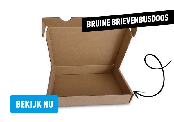 Bruine brievenbusdozen kopen bij Profipack