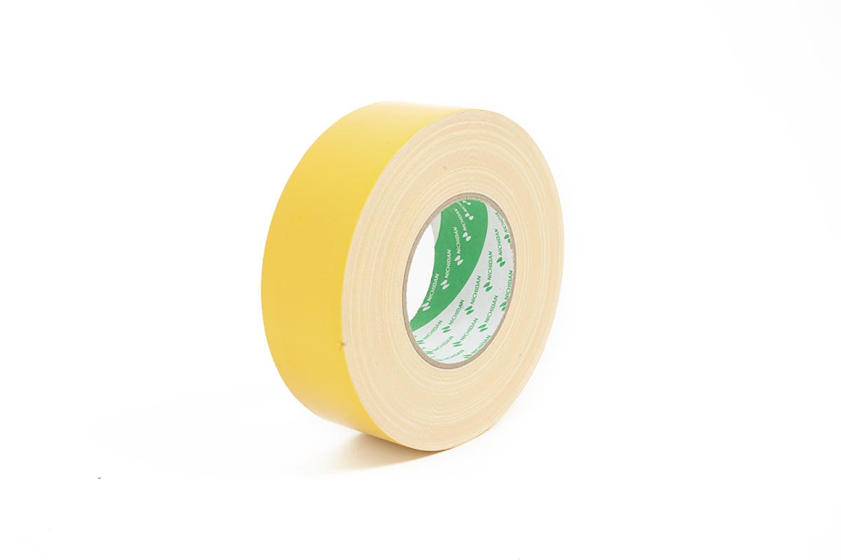 Nichiban® 1200 gaffa tape geel - 50mm x 50m