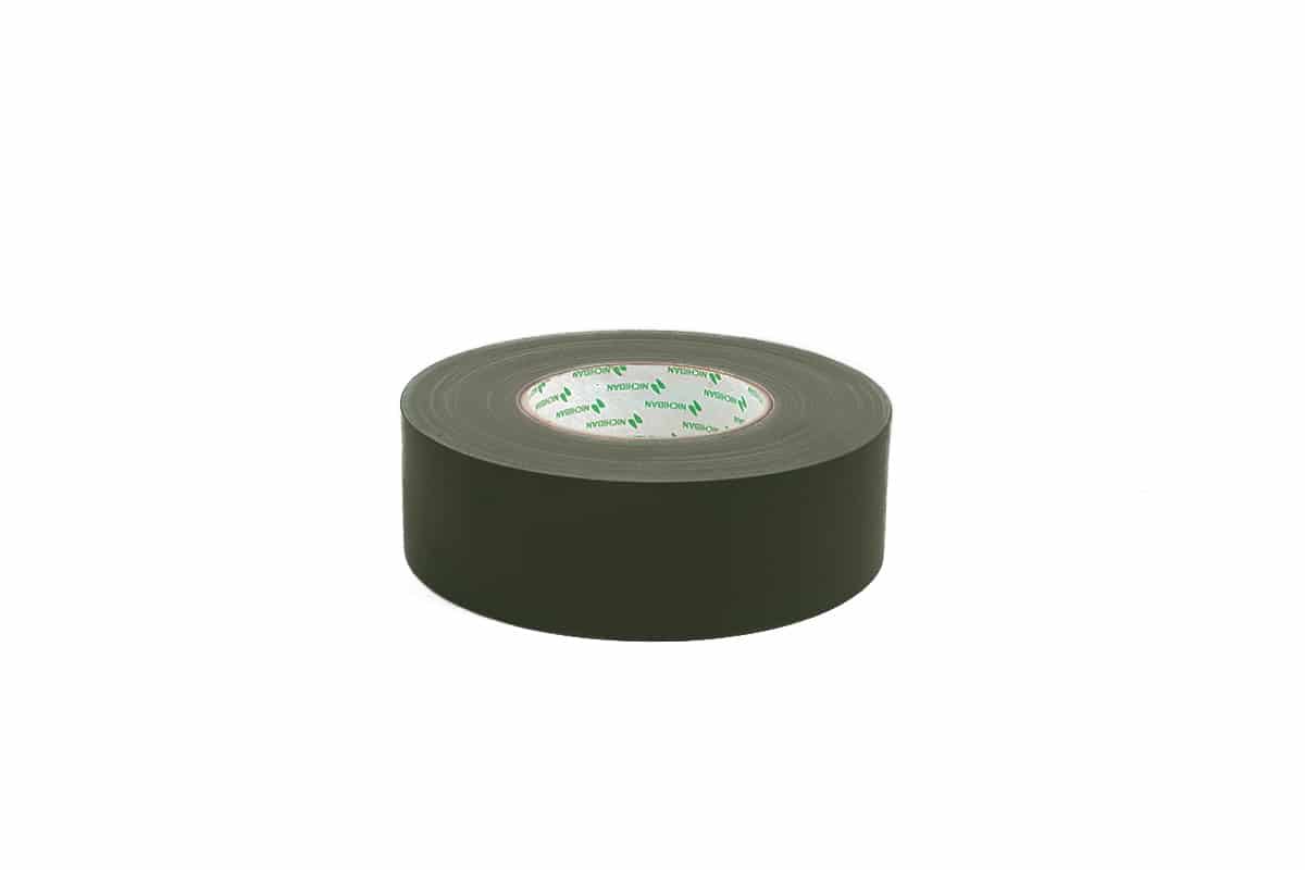 Nichiban® 1200 gaffa tape olive drab - 50mm x 50m