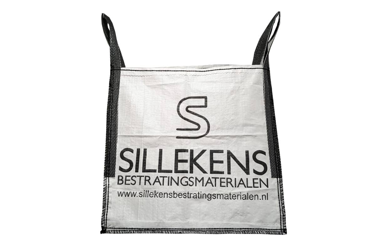 Bedrukte big bag met logo - 80 x 80 x 80 cm (1000 kg)