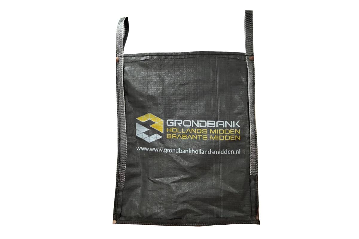 Bedrukte big bag met logo - 65 x 65 x 65 cm (500 kg)