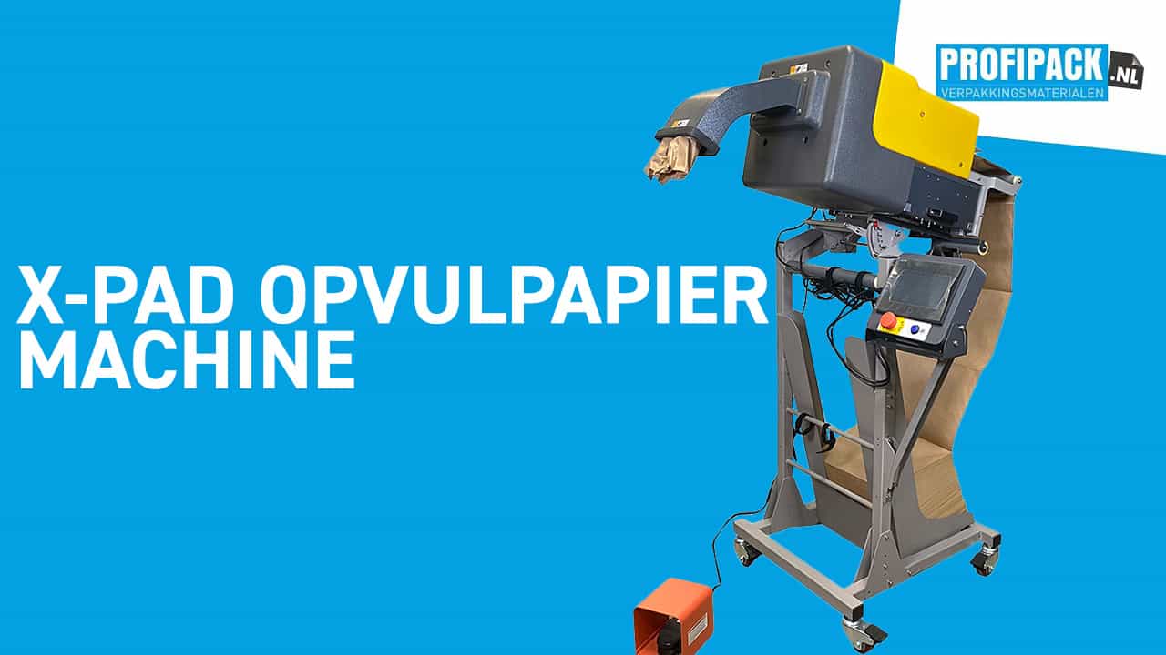 X-Pad opvulpapier machine lease